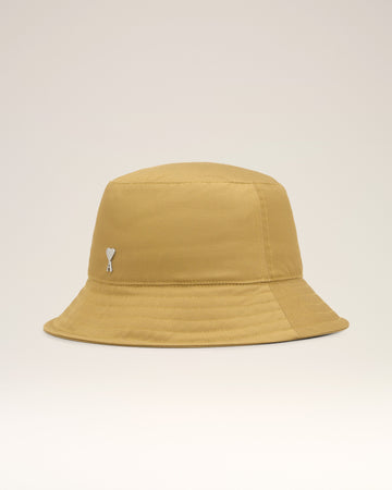 Mustard Twill Ami de Coeur Stud Bucket Hat