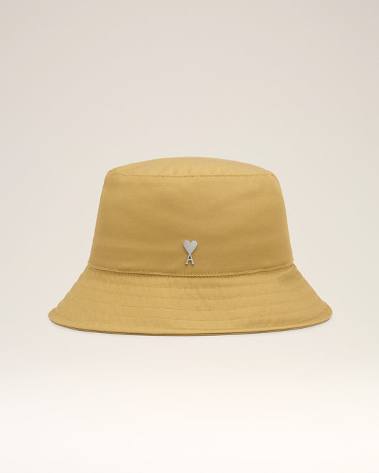 Mustard Twill Ami de Coeur Stud Bucket Hat