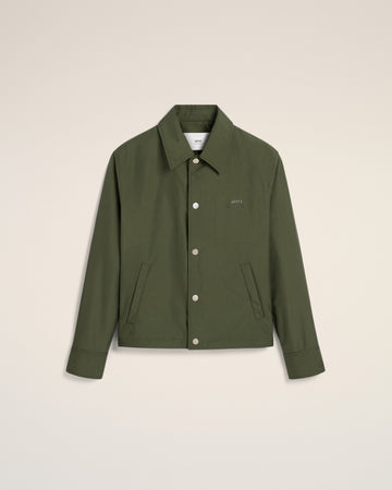 Green Buttoned Jacket