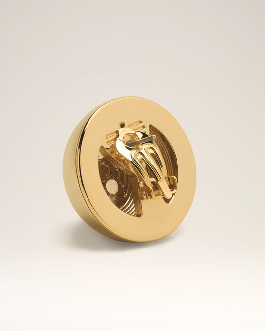 Domed Ami de Coeur Earrings