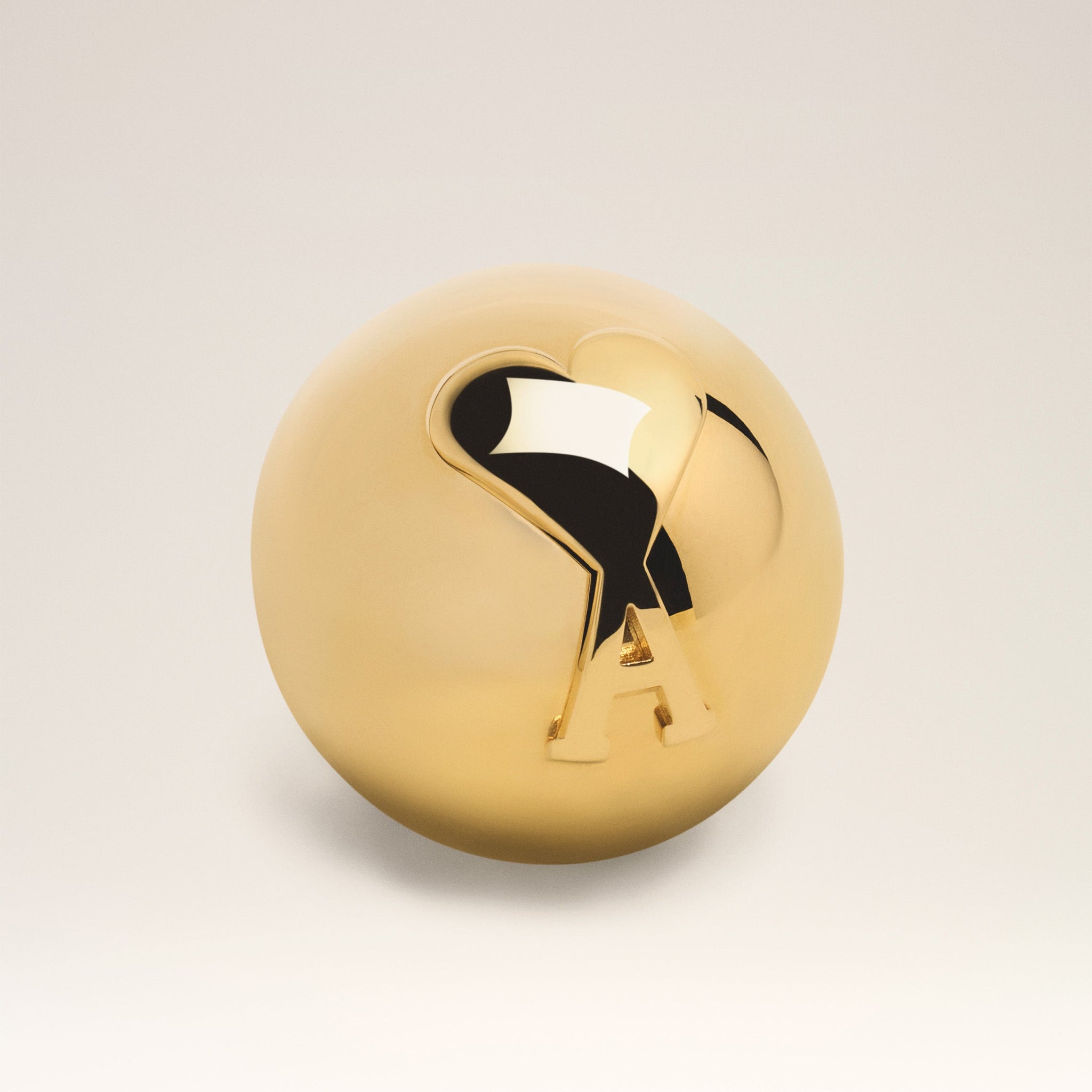 Domed Ami de Coeur Ring