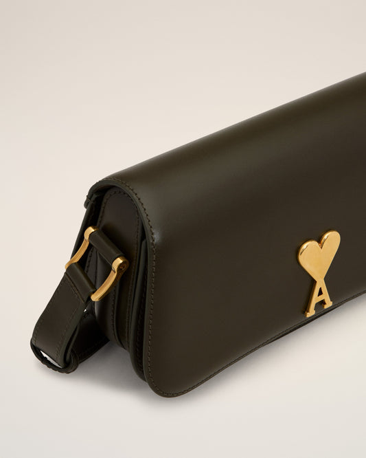 Green Leather Shoulder Bag Paris Paris Bag