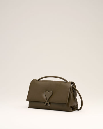 Khaki Leather Voulez-Vous Bag