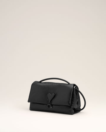 Black Smooth Leather Voulez Vous Bag