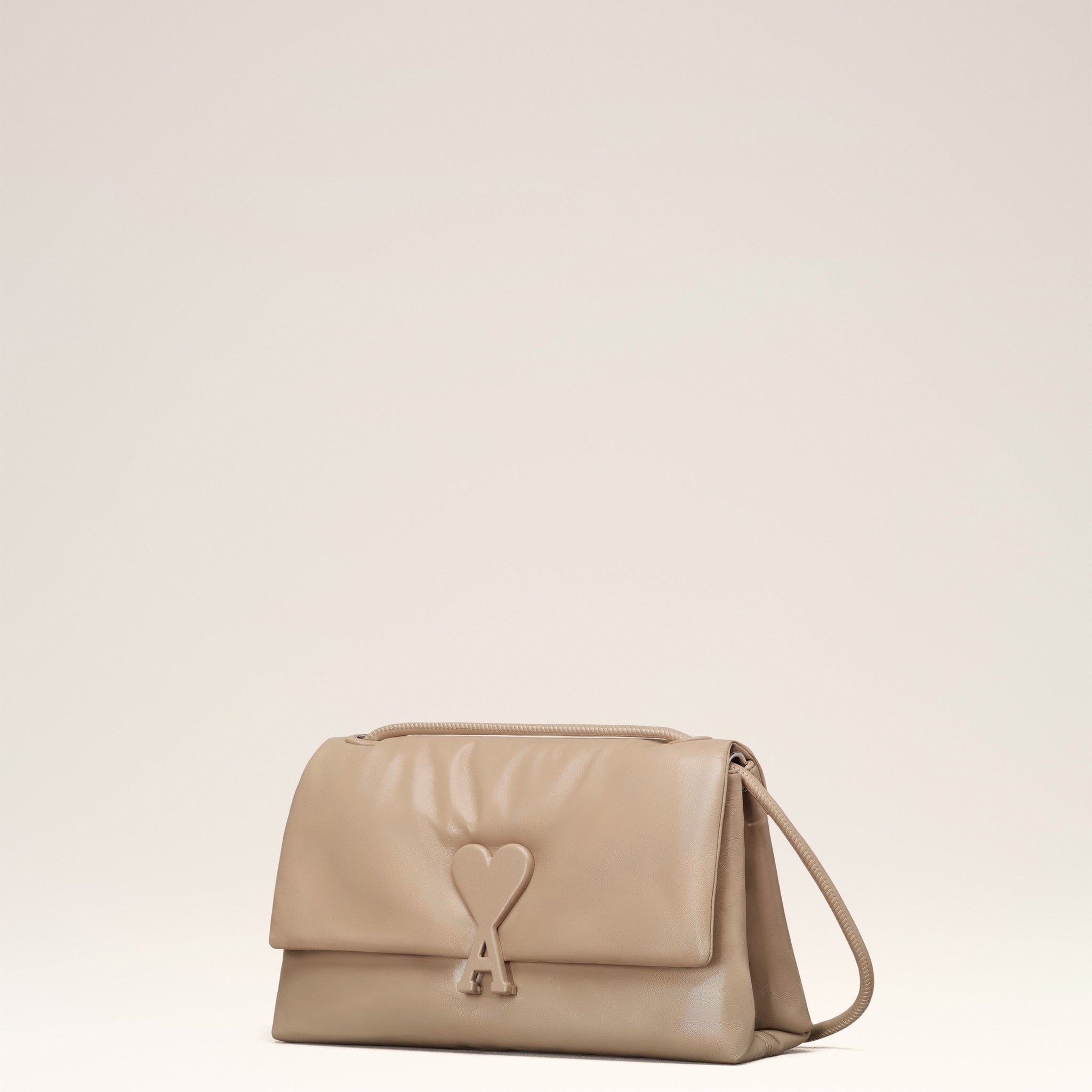 Beige Leather Voulez-Vous Bag