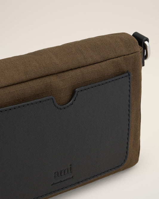 Green Canvas Ami de Coeur Lunch Box Bag