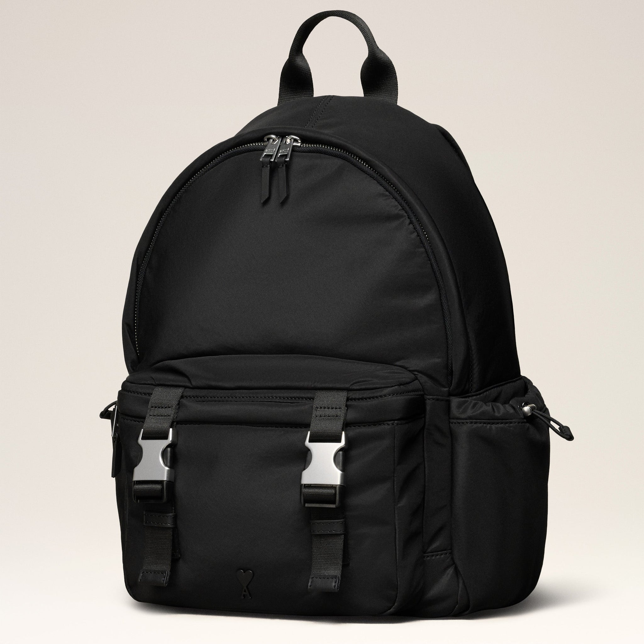 Black Nylon Ami De Coeur Backpack