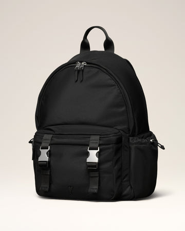 Black Nylon Ami De Coeur Backpack