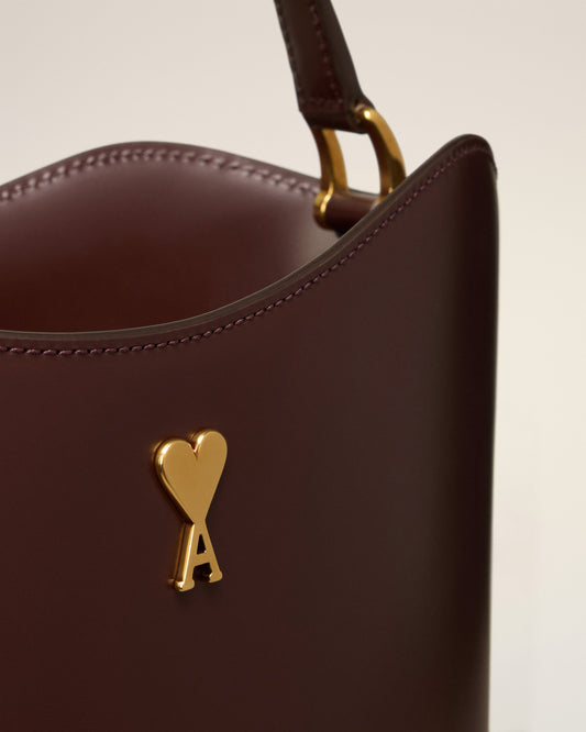 Brown Leather Paris Paris Bucket Bag