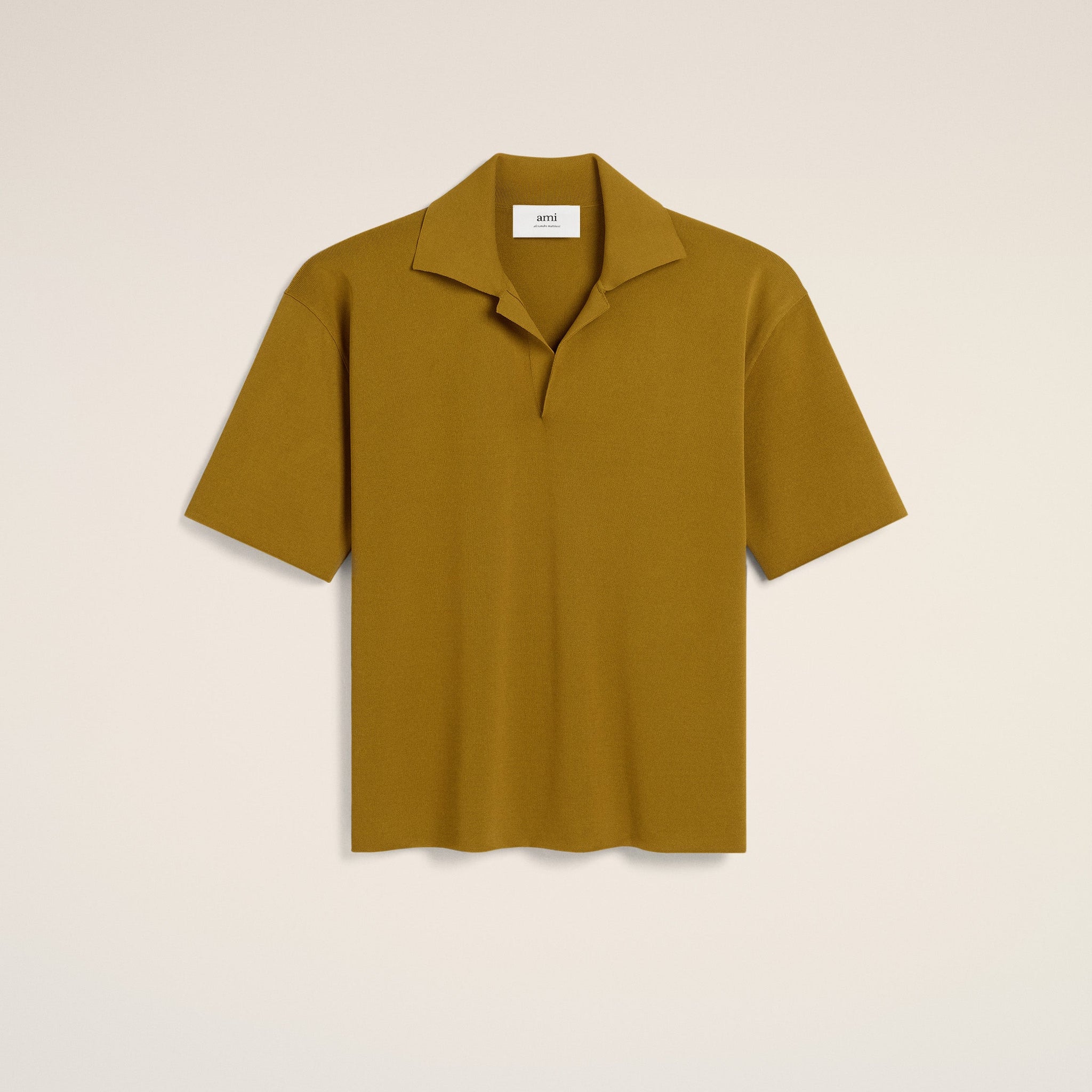 Mustard Short Sleeve Polo
