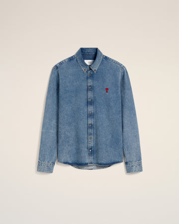Blue Denim Button-Down Ami de Coeur Shirt