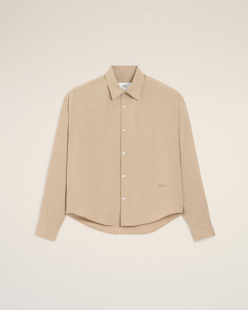 Beige Ami Boxy Shirt