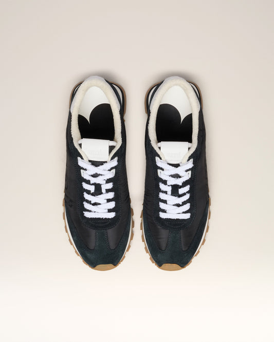 Black Nylon Ami New Rush Sneakers