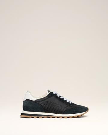 Black Nylon Ami New Rush Sneakers