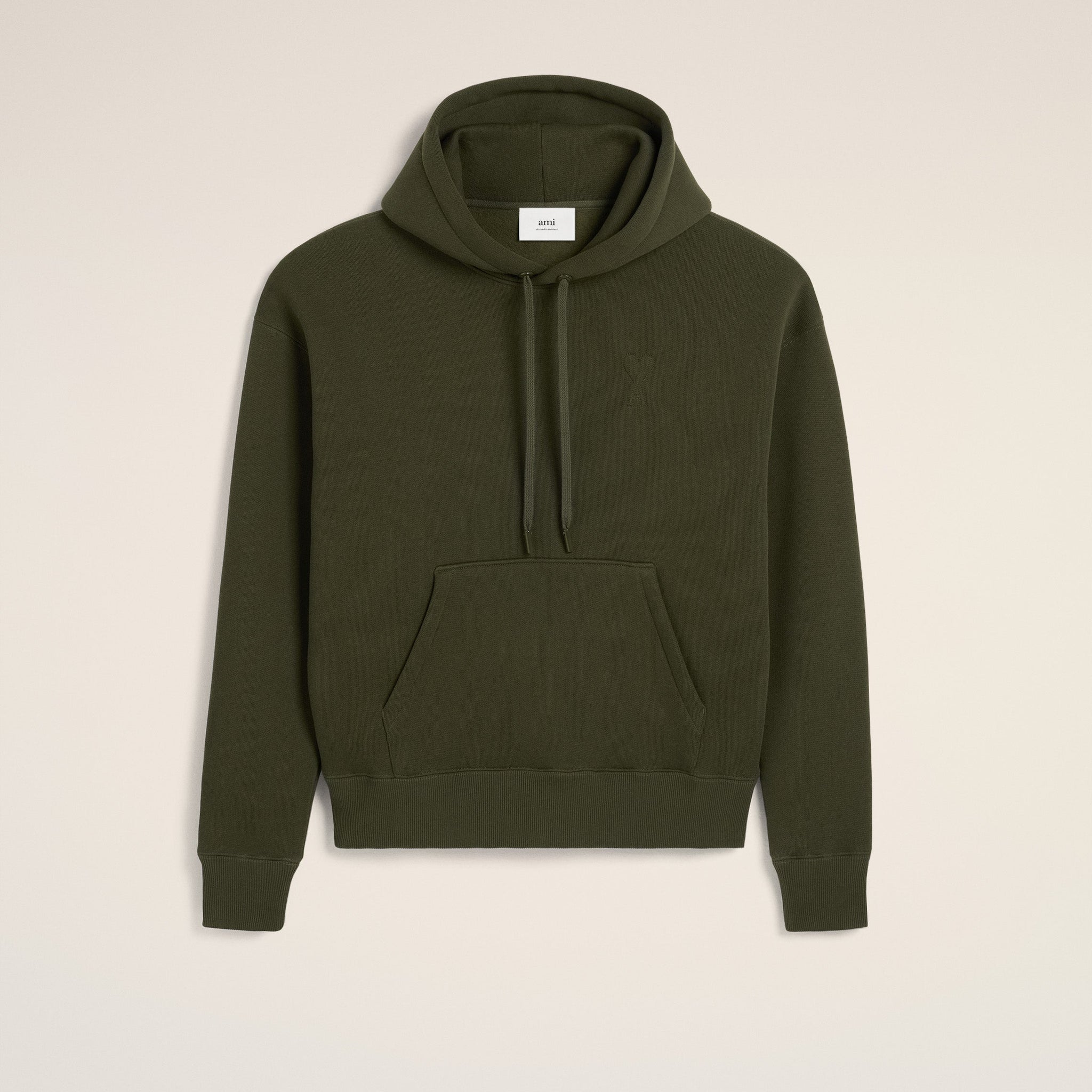 Green Cotton Ami de Coeur Hoodie