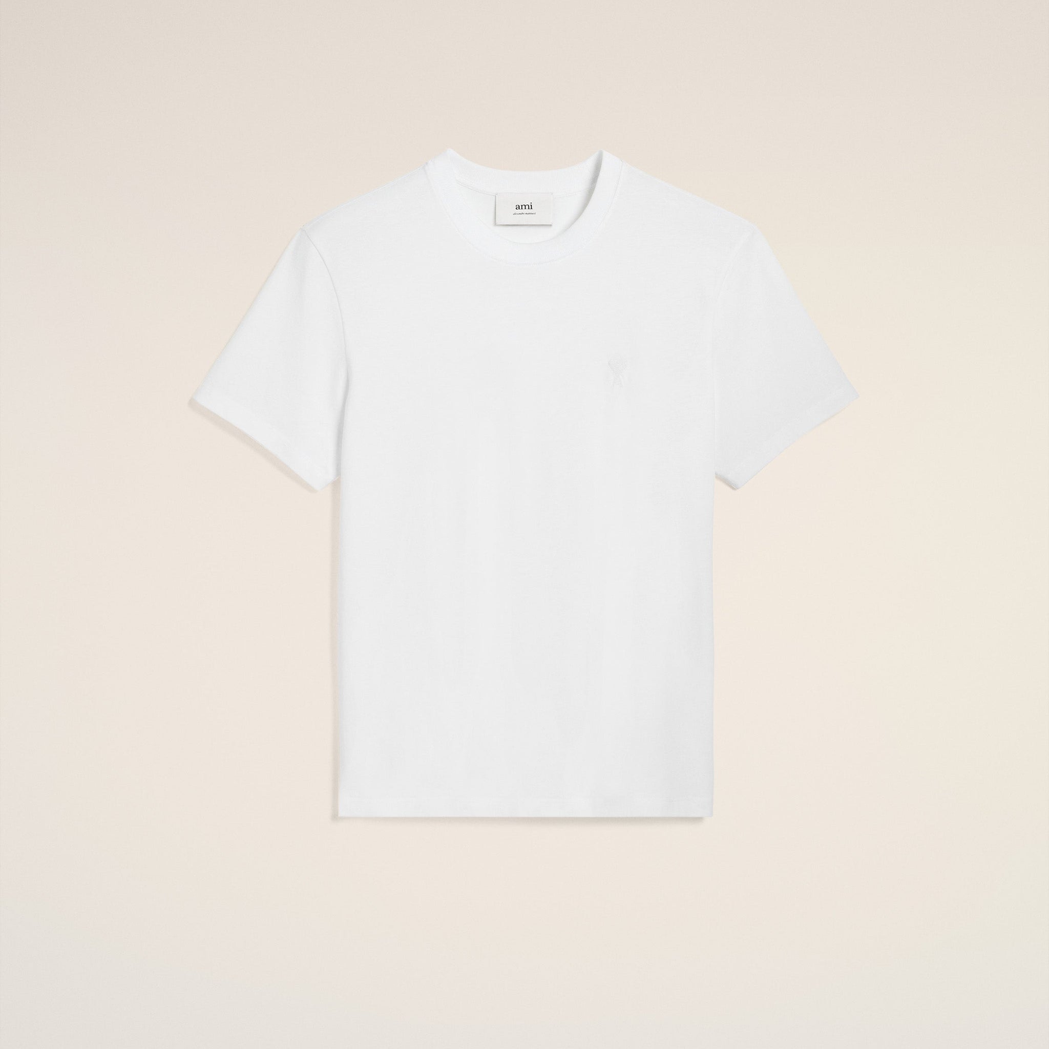 White Cotton Ami de Coeur T-shirt