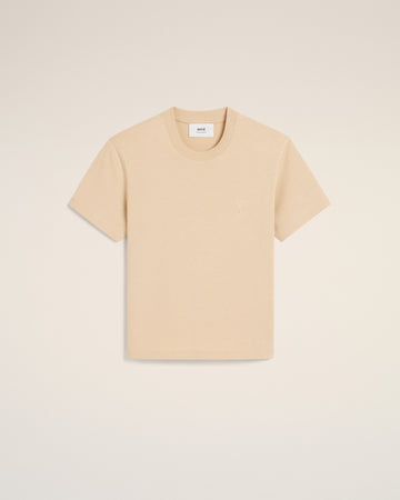 Beige Cotton Ami de Coeur T-Shirt